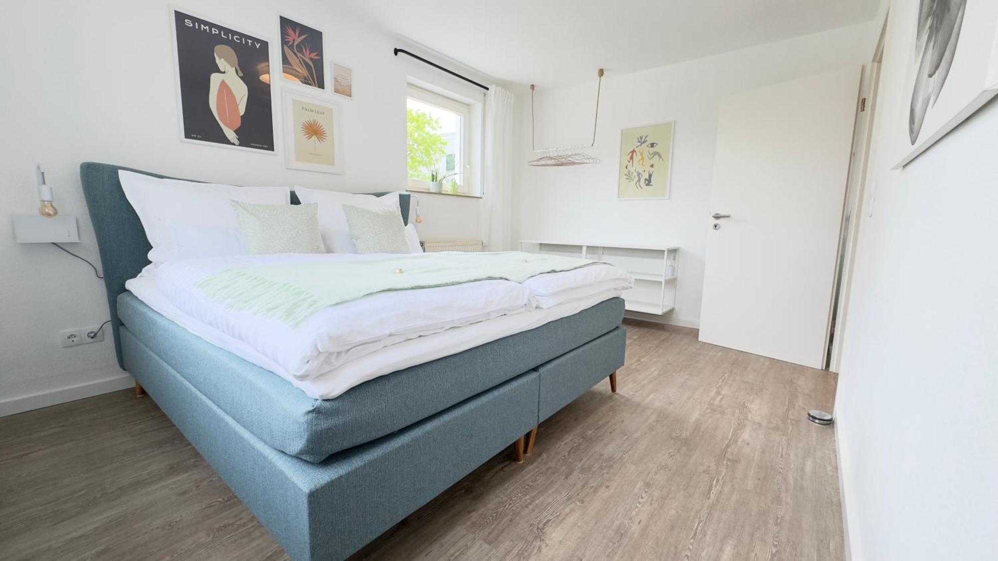 Fewo Am Park - 4P, Boxspringbett, Balkon, Smarttv, Gesundbrunnen, Familienfreundlich Halle  Dış mekan fotoğraf